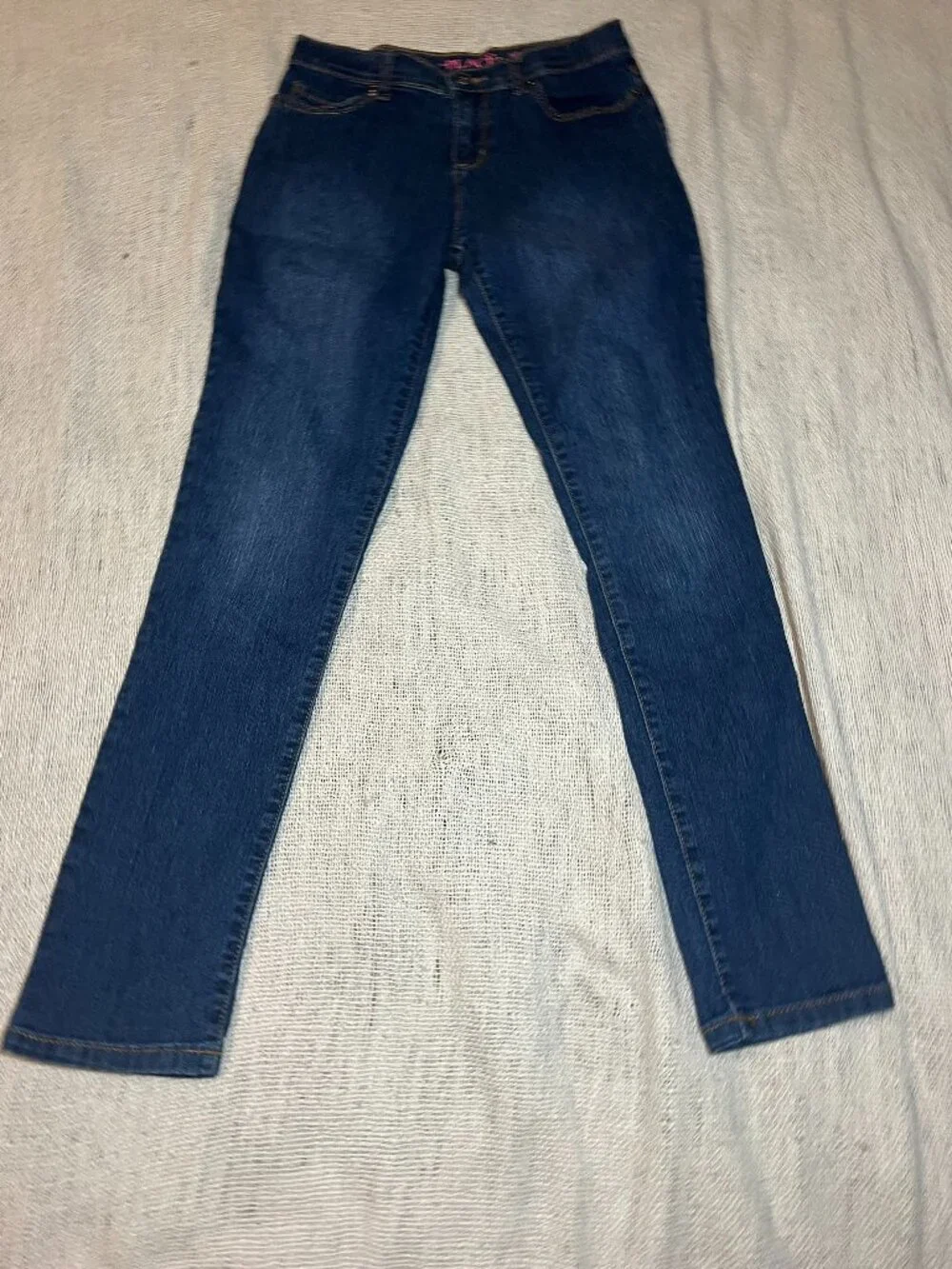 The Children's Place Girls Super Skinny Jeans Size 12 Dark Wash Stretch Denim